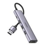 Ugreen CM473 USB 3.0 to 4 Ports Hub Splitter with 20CM Cable (UG-20805)