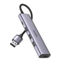 Ugreen CM473 USB 3.0 to 4 Ports Hub Splitter with 20CM Cable (UG-20805)