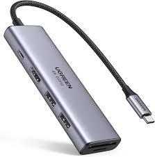 Ugreen CM511 Type C to USB 3.0 6 in 1 Adapter