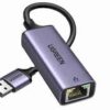 Ugreen USB 3.0 to RJ45 Gigabit Ethernet Adapter Aluminum Case (Space Gray) – CM209