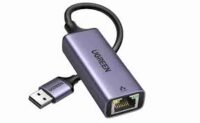 Ugreen USB 3.0 to RJ45 Gigabit Ethernet Adapter Aluminum Case (Space Gray) – CM209