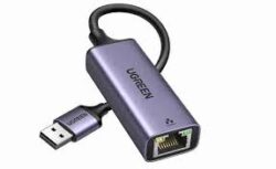 Ugreen USB 3.0 to RJ45 Gigabit Ethernet Adapter Aluminum Case (Space Gray) – CM209