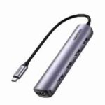 Ugreen USB-C to 4-port USB 3.0+HDMI Adapter – UG- 20197