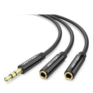Vention 2 in 1 3.5mm Audio Cable