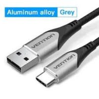 Vention Cotton Braided USB 2.0 A Male to C Male
