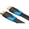 Vention Flat HDMI Cable 3M Black