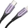 Vention USB 2.0 A Male to Lightning Male Cable Purple 1M Aluminum Alloy Type