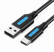 Vention USB 2.0 A Male to Micro-B Male 3A Cable 1.5M Black