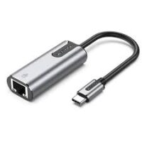 Vention USB-C to Gigabit Ethernet Adapter 0.15M Gray Aluminum Alloy Type