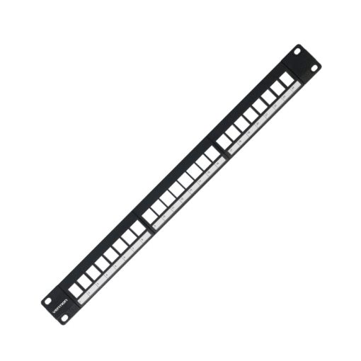 VENTION Cat.6 UTP 24 Ports Keystone Patch Panel Black price
