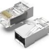 Vention Cat.6 UTP RJ45 Modular Plug Transparent 100 Pack