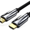 Vention Nylon Braided HDMI Cable 3M Black Metal Type