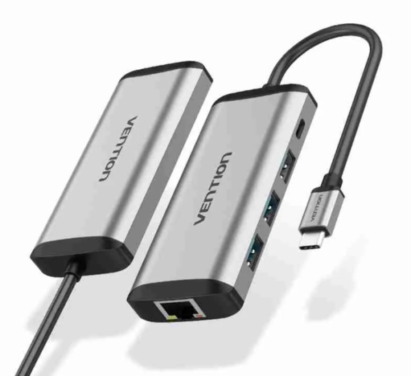 Vention USB-C MULTI-FUNCTIONAL 5 in 1 DOCKING STATION
