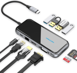 Vention USB C Multi-function 10 in 1 Docking Station