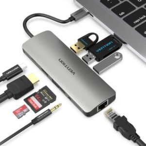 Vention USB C Multi-function 9 in 1 Docking Station