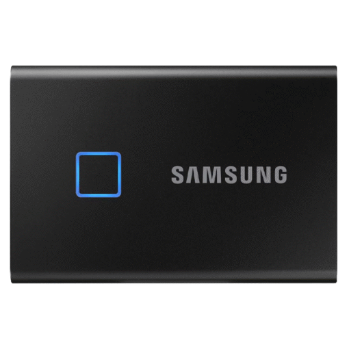 Samsung T7 Touch Portable External SSD 1TB - Black (MU-PC1T0K/WW)