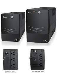 Delta VX600 UK Line Interactive Power cord Delta UPS