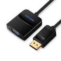 Vention 0.15m DP to VGA Converter Black - HBFBB