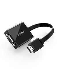 Vention 0.15m Flat HDMI to VGA Converter - 74345