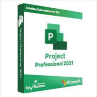 Microsoft Project Professional 2021 | License Activation Key | Full Version for 1 PC