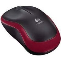 Logitech Wireless Mouse M185 Red – 910-002237