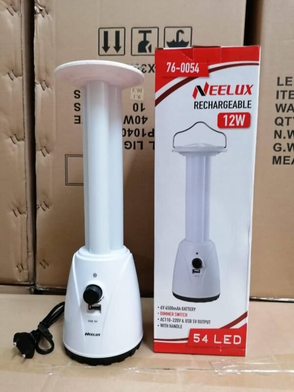 8-12 Hours Emergency Rechargeable Lantern Home and Camping Lamp