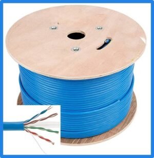 Cat6e UTP Pure Copper Ethernet LAN Cable 305M (Blue)