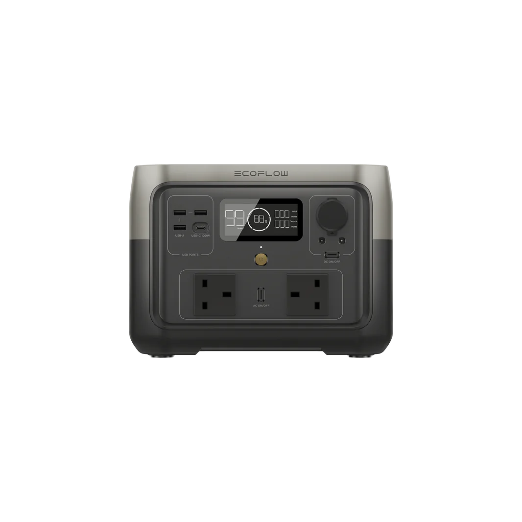 EcoFlow River 2 Max Portable Power Station (ZMR610-B-UK)