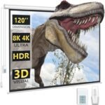 Auto Electric Projector Screen 243 x 243 cm