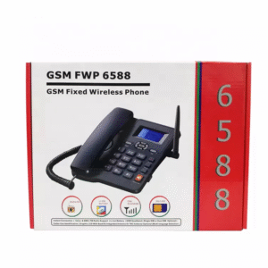 GSM Fixed wireless Desk phone with 2 SIM Card Slots - ETS-6588