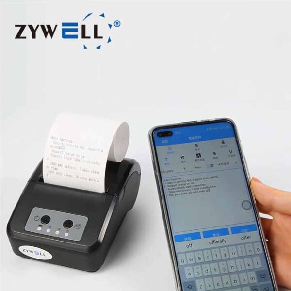 Handheld  WiFi Receipt Thermal Printer bluetooth printer