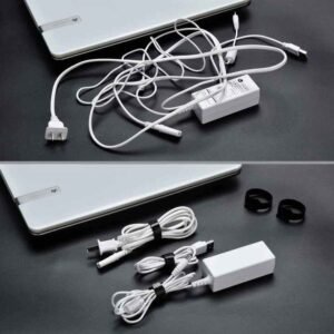 Alternative view of 10 Pieces Hook and Loop Self-Locking Cable Tie