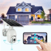 Standalone 360° 4G Solar PTZ Single Lens Wireless Outdoor CCTV Wi-Fi Camera home