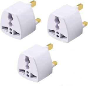 Alternative view of Universal Power Socket Adaptor With UK/EU Socket Plug