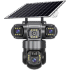dual lens solar ptz camera