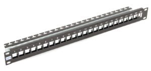 24-Port RJ45 Unloaded Patch Panels