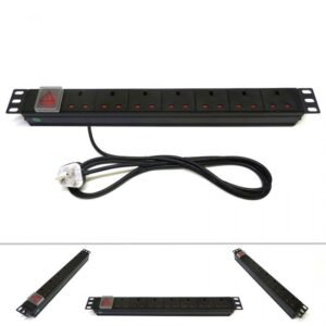 7-Way 1U Horizontal Power Distribution Unit (PDU)