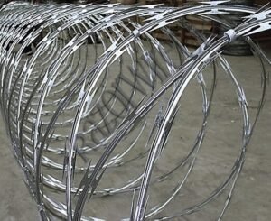 980mm Galvanized Razor Wire Double Sided