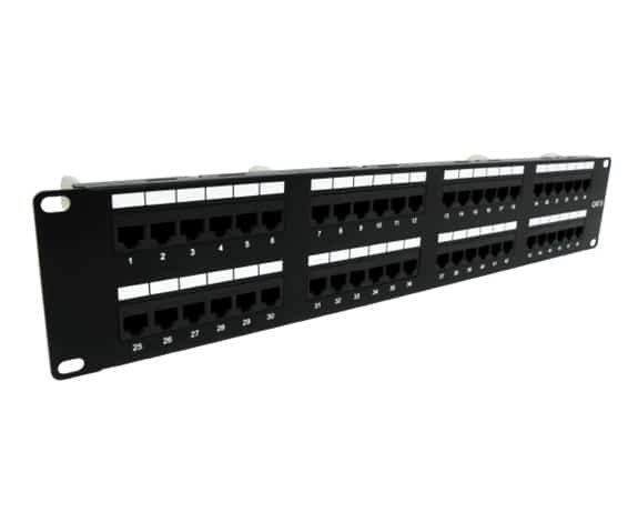 48-Port Cat6/Cat5 110 Patch Panels