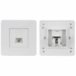 Cat 6 EaseNet Complete Single Face Plates