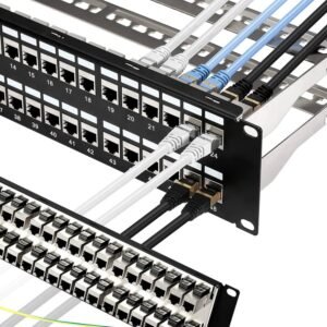 Cat5e/Cat6A 48 Port Patch Panels 