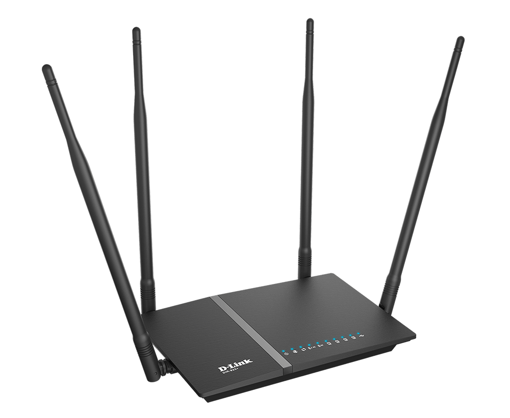 D-Link AC1200 Dual Band Gigabit Wi-Fi 5 Router – DIR-825M