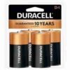 Duracell Alkaline Battery Size D 1.5V