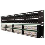 48 Port Cat6A Giganet Patch Panel 1U-19"