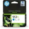 HP 953XL High Yield Original Ink Cartridge, Cyan, Single Pack F6U16AE