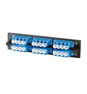 24 Port fiber tray With SC simplex adapters