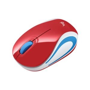Logitech 910-002732 – Wireless Mini Mouse M187 – RED