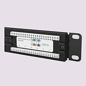 Alternative view of 24 Ports Aico Patch Panels