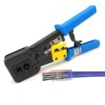 Heavy Duty  RJ45 Crimp Tool for Rj 11  4p, RJ12 (6P) and RJ45 (8P)