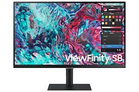 Samsung ViewFinity S8 32″ UHD HDR USB-C Monitor- LS32B800PXMXUE